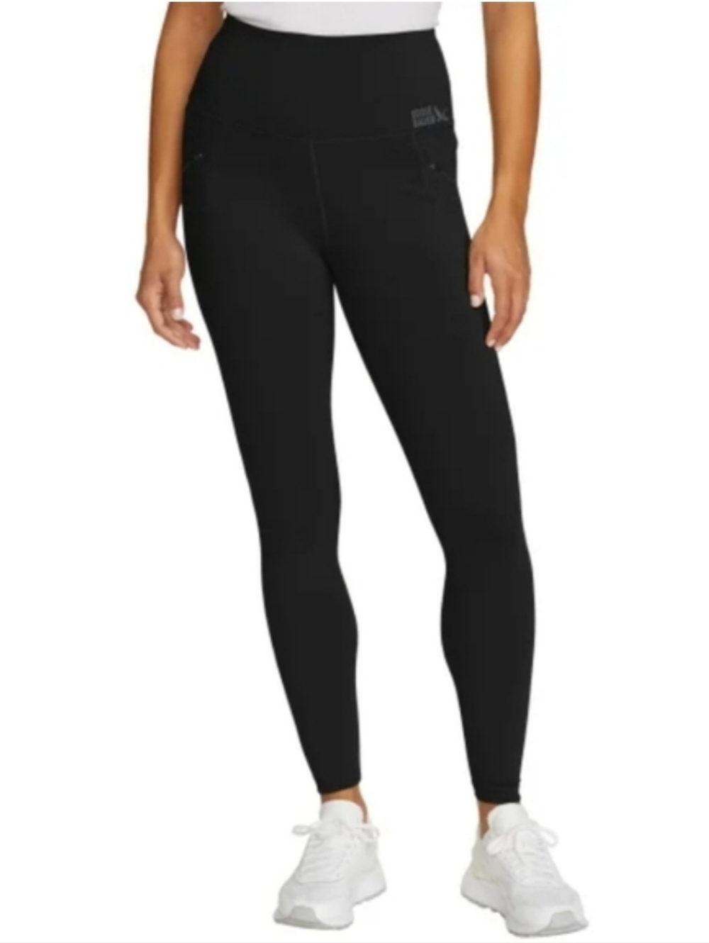 Eddie Bauer Black High-Rise Trail Leggings